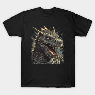 Monster Reptile Portrait T-Shirt